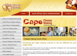 CheeseSA Cheese courses, South Africa